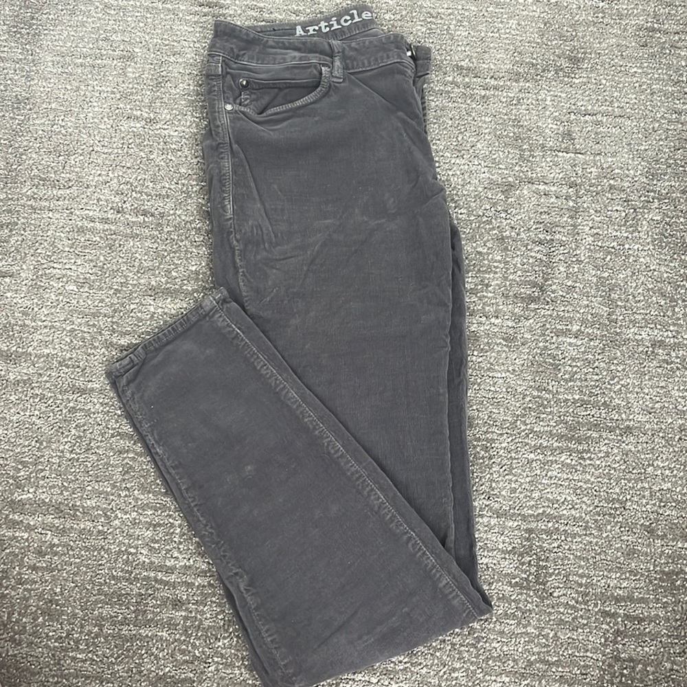 AOS size 28 corduroy gray pant